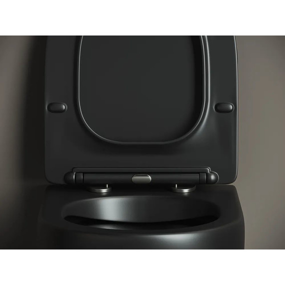 Инсталляция с подвесным унитазом Ceramicanova Metropol Rimless CN4002MB_1001B_1000 - фото 10