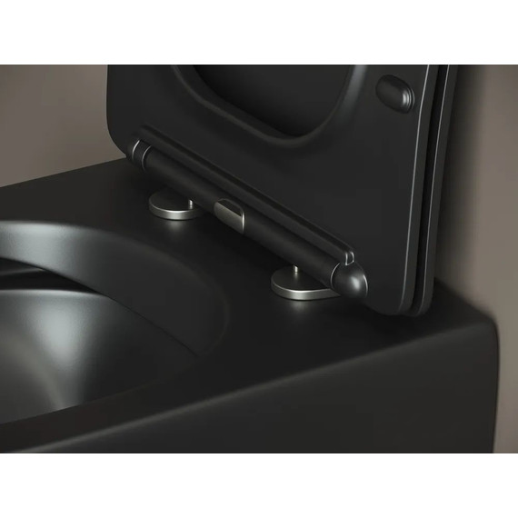 Инсталляция с подвесным унитазом Ceramicanova Metropol Rimless CN4002MB_1002CH_1000 - фото 6