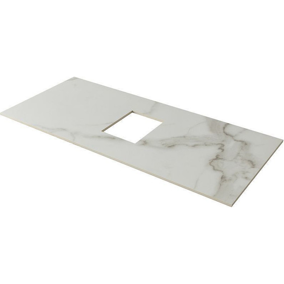 Тумба подвесная со столешницей Aquanet Nova Lite 100 см 242582 (2 ящика) дуб рошелье, Цвет фасада: дуб рошелье - фото 4