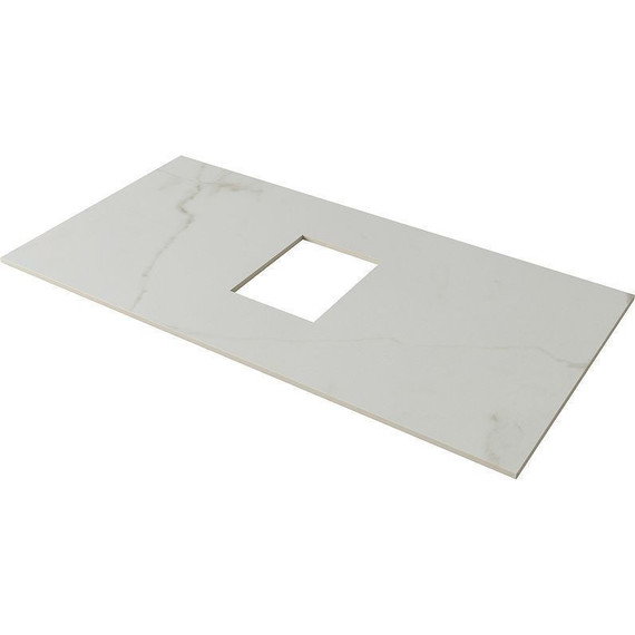 Тумба подвесная со столешницей Aquanet Nova Lite 90 см 242269 (1 ящик) дуб рошелье, Цвет фасада: дуб рошелье - фото 4