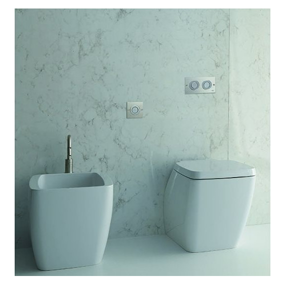 Кнопка смыва Oli Mini Trend (пневматическая) 605294, хром глянцевый - фото 2