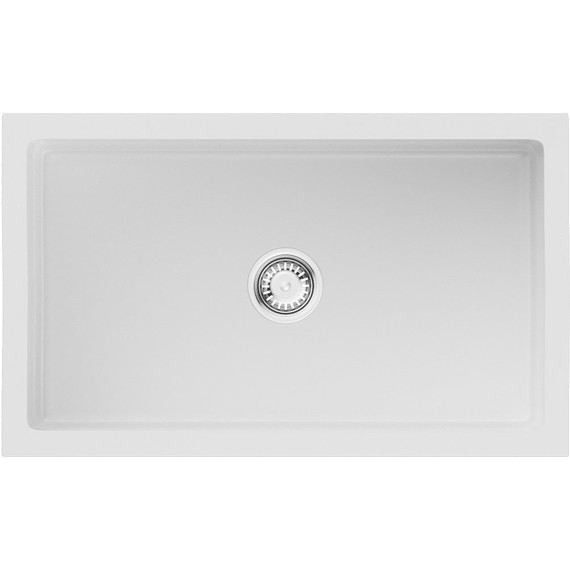 Кухонная мойка Omoikiri Mikura 76 WH-Glossy 4993258, белый глянцевый, Цвет производителя: белый глянцевый - фото 