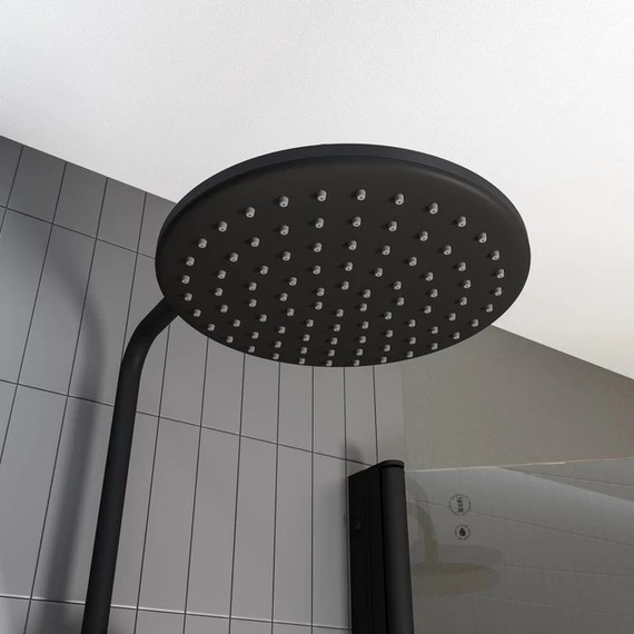 Душевая стойка Iddis Ray RAYMS3Fi76, черный матовый - фото 4