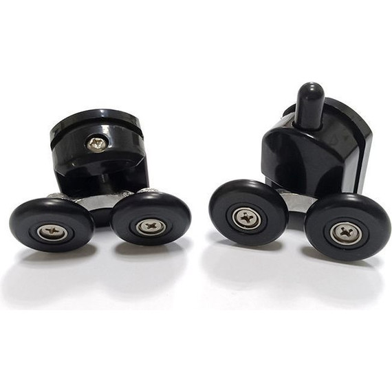 Душевое ограждение Abber Schwarzer Diamant 170х100 см AG30170BH-S100B-S100B, черный/прозрачное - фото 4