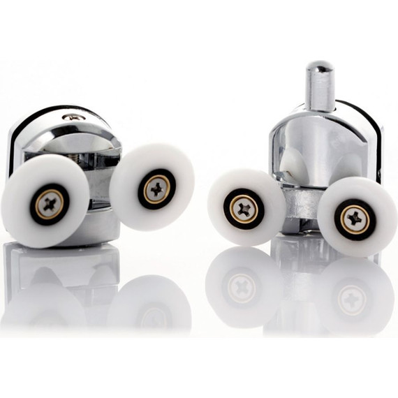 Душевая дверь Abber Schwarzer Diamant 130 см AG30130H, хром/прозрачное - фото 4