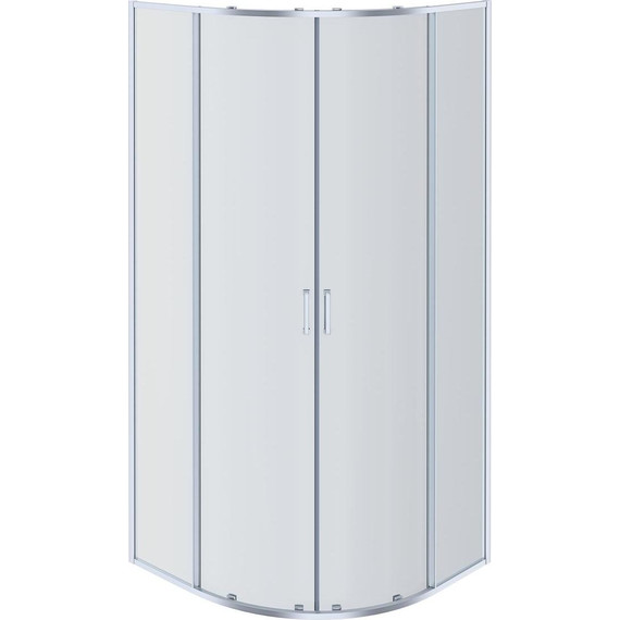 Душевое ограждение Aquatek 90x90 см AQ ARI RO 09020CH, хром/прозрачное - фото 