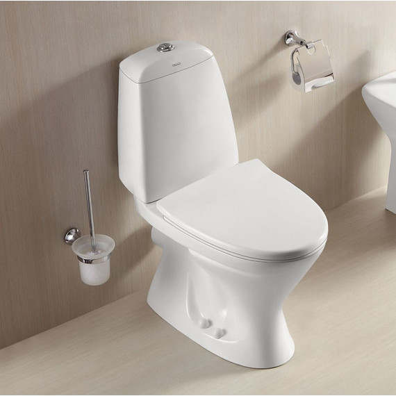 Унитаз-компакт Azario AZ-2037-P с крышкой микролифт - фото 4