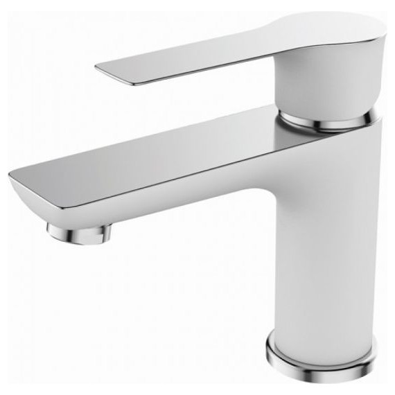Смеситель для раковины Mixxus Premium Eva MP0192, белый - фото 