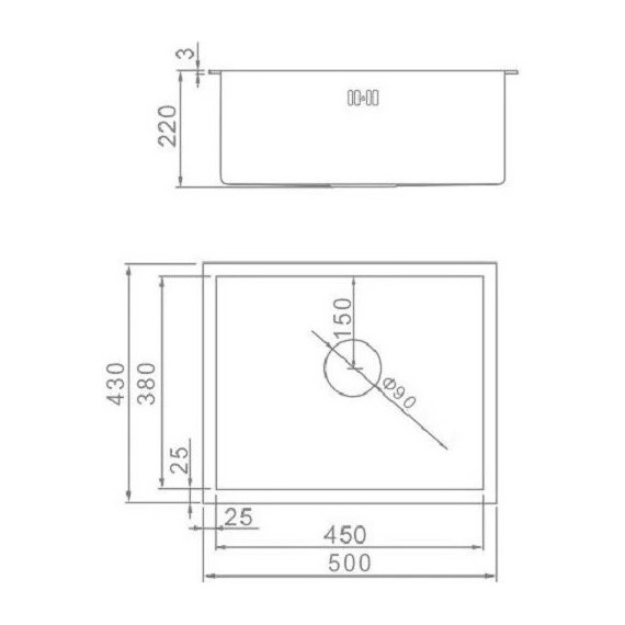 Кухонная мойка Gerhans K35043 1 мм, нержавеющая сталь, Цвет производителя: нержавеющая сталь - фото 9