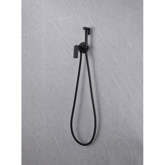 Набор для гигиенического душа Abber Weiss Insel AF8025B, черный матовый - фото 3