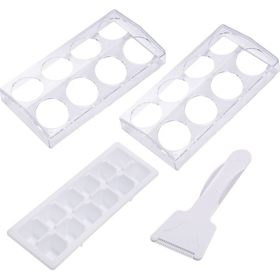 Двухкамерный холодильник Maunfeld MFF176W11 - фото 12