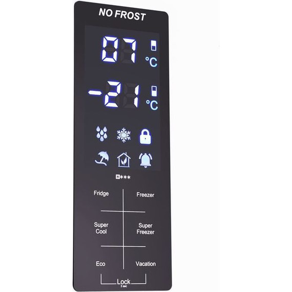 Двухкамерный холодильник Maunfeld MFF187NFW10 - фото 7