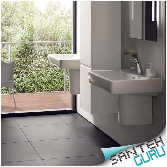 Раковина подвесная Laufen Pro 60 см 8.1895.2.000.104.1 - фото 4