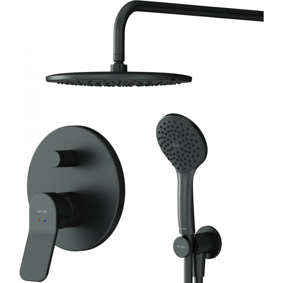 Душевая система для душа Am.Pm X-Joy FB85A1RH02, черный, Цвет производителя: чёрный - фото 