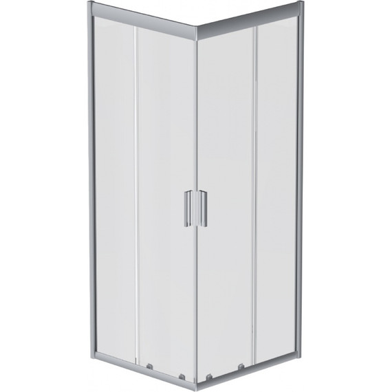 Душевое ограждение Am.Pm Gem 90х90 см W90G-403-090MT, серебро/прозрачное - фото 