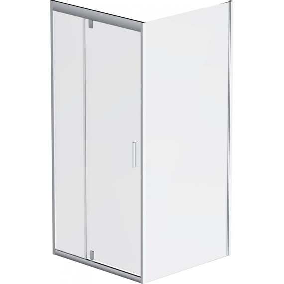 Душевое ограждение Am.Pm Gem 90x90 см W90G-404-090MT, хром/прозрачное - фото 