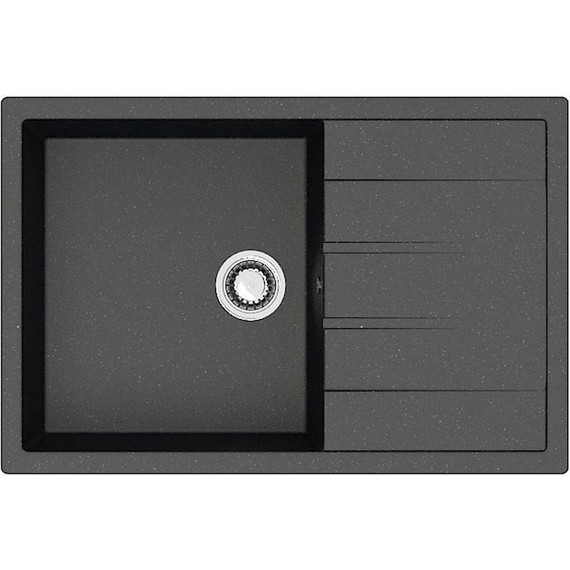 Кухонная мойка Azario Vision CS00078339, чёрный, Цвет производителя: чёрный - фото 