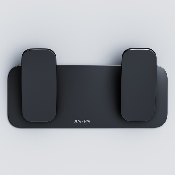 Двойной крючок AM.PM Inspire 2.0 A50A35622, цвет чёрный - фото 6