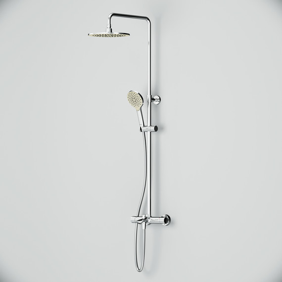 Душевая стойка с термостатом Am.Pm Like F0780564, Цвет производителя: хром - фото 10