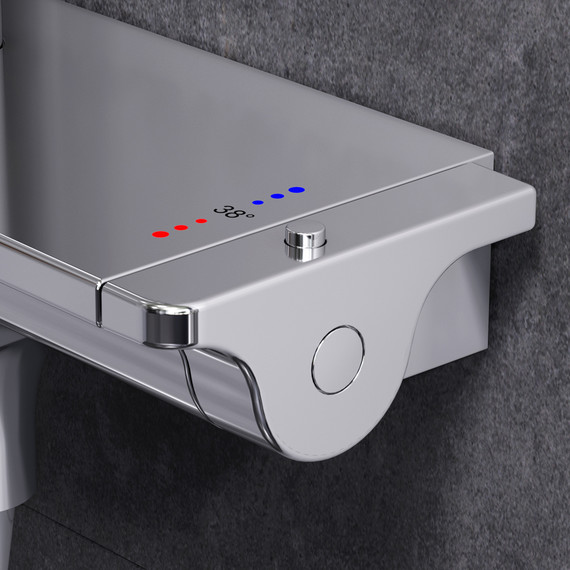 Душевая стойка с термостатом Am.Pm Spirit V2.0 F0770A500 - фото 6