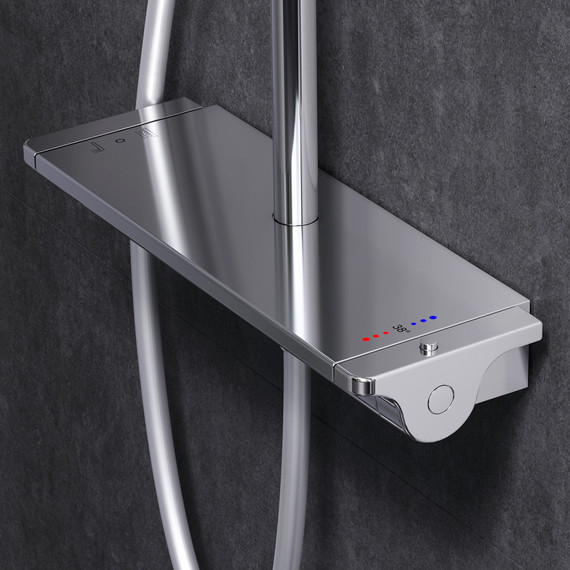 Душевая стойка с термостатом Am.Pm Spirit V2.0 F0770A400 - фото 4