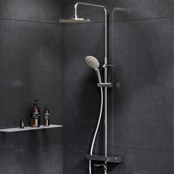 Душевая стойка с термостатом Am.Pm Spirit V2.0 F0770A500 - фото 2