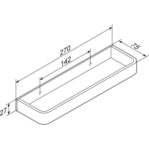 Полотенцедержатель Damixa Jupiter DA7734400, цвет чёрный - фото 6