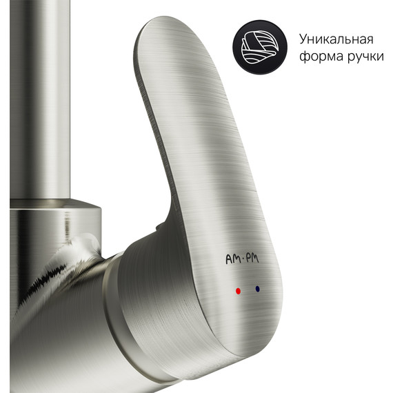 Смеситель для кухни Like F8005011, сатин, Цвет производителя: сатин - фото 7