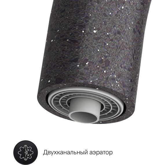 Смеситель для кухни Am.Pm Like F8007722, черный, Цвет производителя: чёрный - фото 9