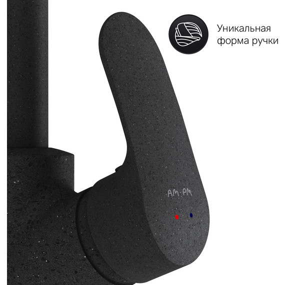 Смеситель для кухни Like F8005022, черный, Цвет производителя: чёрный - фото 7