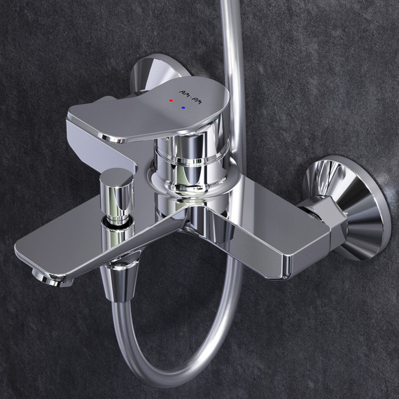 Душевая стойка Am.Pm X-Joy F40885A34, Цвет производителя: хром - фото 5