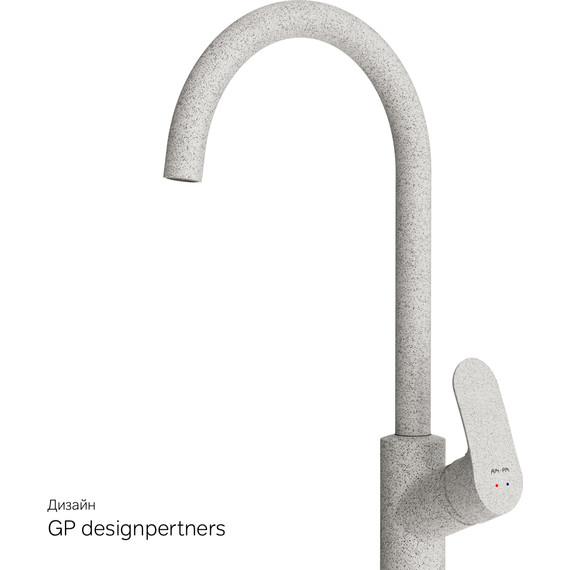 Смеситель для кухни Am.Pm Like F8007133, элегантный белый, Цвет производителя: белый - фото 10