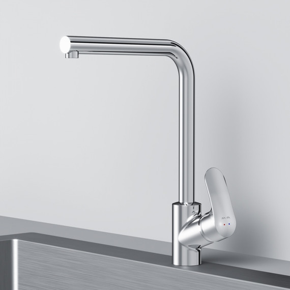 Смеситель для кухни Like F8005000, Цвет производителя: хром - фото 4