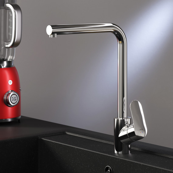 Смеситель для кухни Like F8005000, Цвет производителя: хром - фото 2