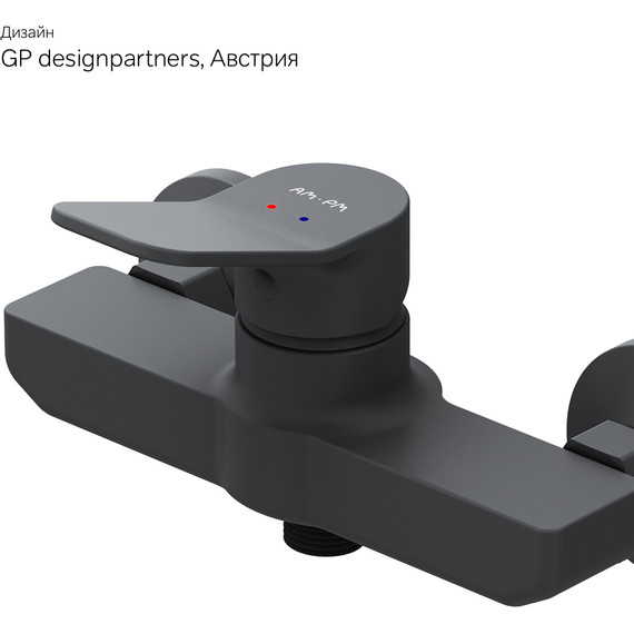Смеситель для душа Am.Pm X-Joy F85A20022, черный, Цвет производителя: чёрный - фото 9
