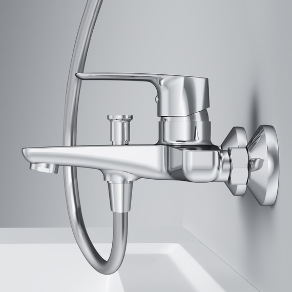 Смеситель для ванны Am.Pm Gem F90A10000, Цвет производителя: хром - фото 6