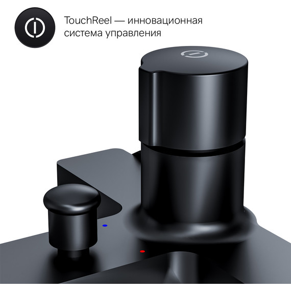 Смеситель для ванны Am.Pm X-Joy TouchReel F85A10522, чёрный - фото 7