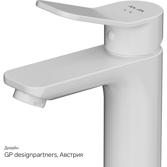 Смеситель для раковины Am.Pm X-Joy F85A02133, Цвет производителя: белый - фото 10