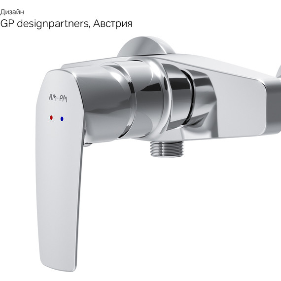 Смеситель для душа Am.Pm Gem F90A20000, Цвет производителя: хром - фото 9