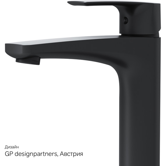Смеситель для раковины высокий Am.Pm Gem F90A92022, черный, Цвет производителя: чёрный - фото 10