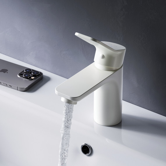 Смеситель для раковины Am.Pm X-Joy F85A02133, Цвет производителя: белый - фото 3