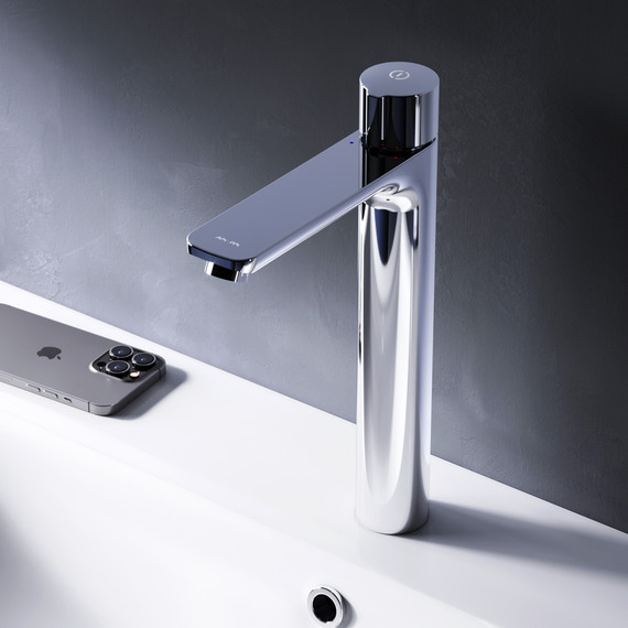 Смеситель для раковины высокий Am.Pm X-Joy TouchReel F85A92500, Цвет производителя: хром - фото 2