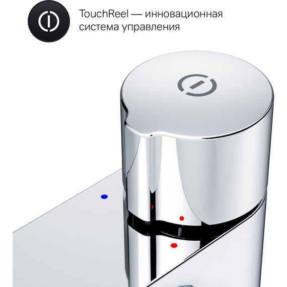 Смеситель для раковины высокий Am.Pm X-Joy TouchReel F85A92500, Цвет производителя: хром - фото 7