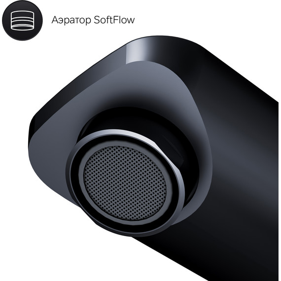 Смеситель для раковины высокий Am.Pm X-Joy TouchReel F85A92522, чёрный, Цвет производителя: чёрный - фото 8