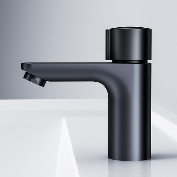 Смеситель для раковины Am.Pm X-Joy TouchReel F85A02522, чёрный - фото 6