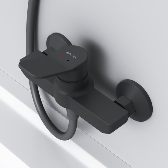 Смеситель для душа Am.Pm X-Joy F85A20022, черный, Цвет производителя: чёрный - фото 3