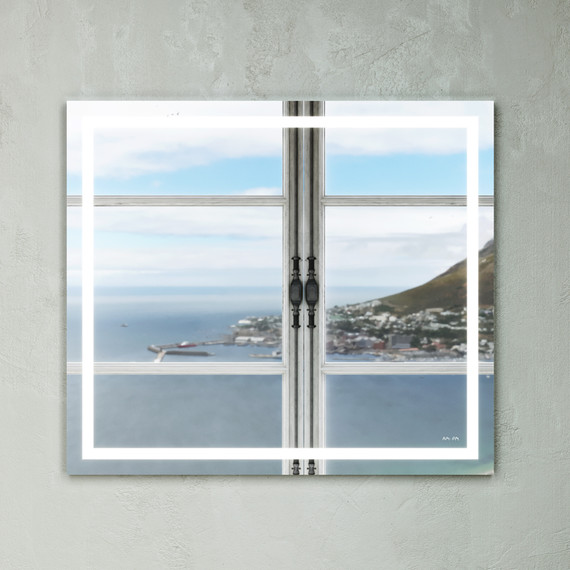 Зеркало Am.Pm Gem Led 80 см M91AMOX0801WG - фото 2