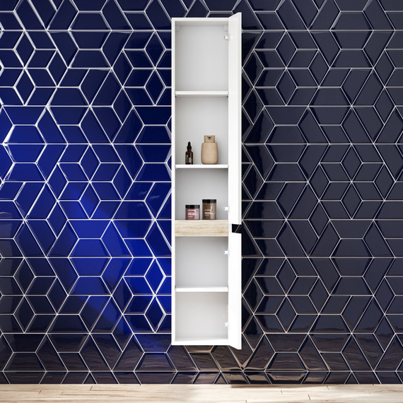 Пенал подвесной Am.Pm X-Joy 30 см M85ACHR0306WG, белый глянцевый - фото 3