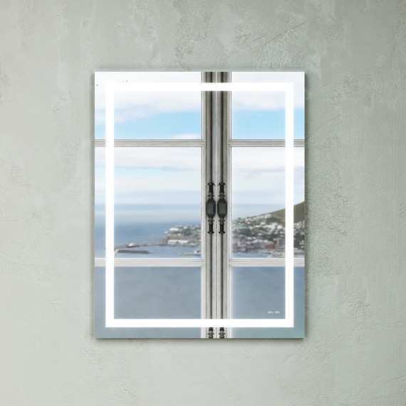 Зеркало Am.Pm Gem Led 55 см M91AMOX0551WG - фото 2