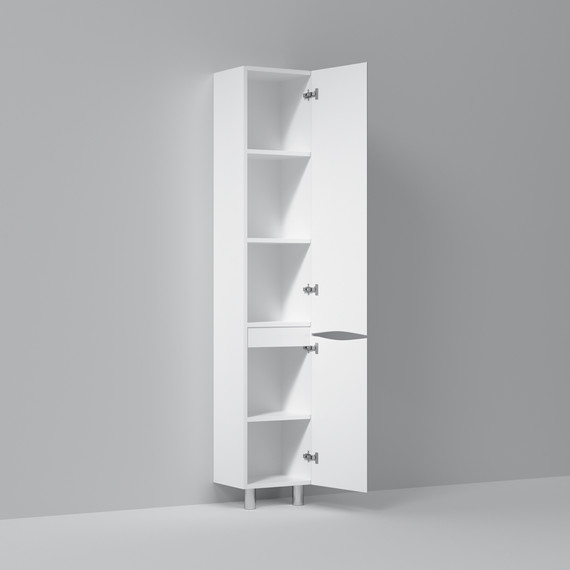 Пенал напольный Am.Pm Like 35 см R M80CSR0356WG, белый глянцевый - фото 6